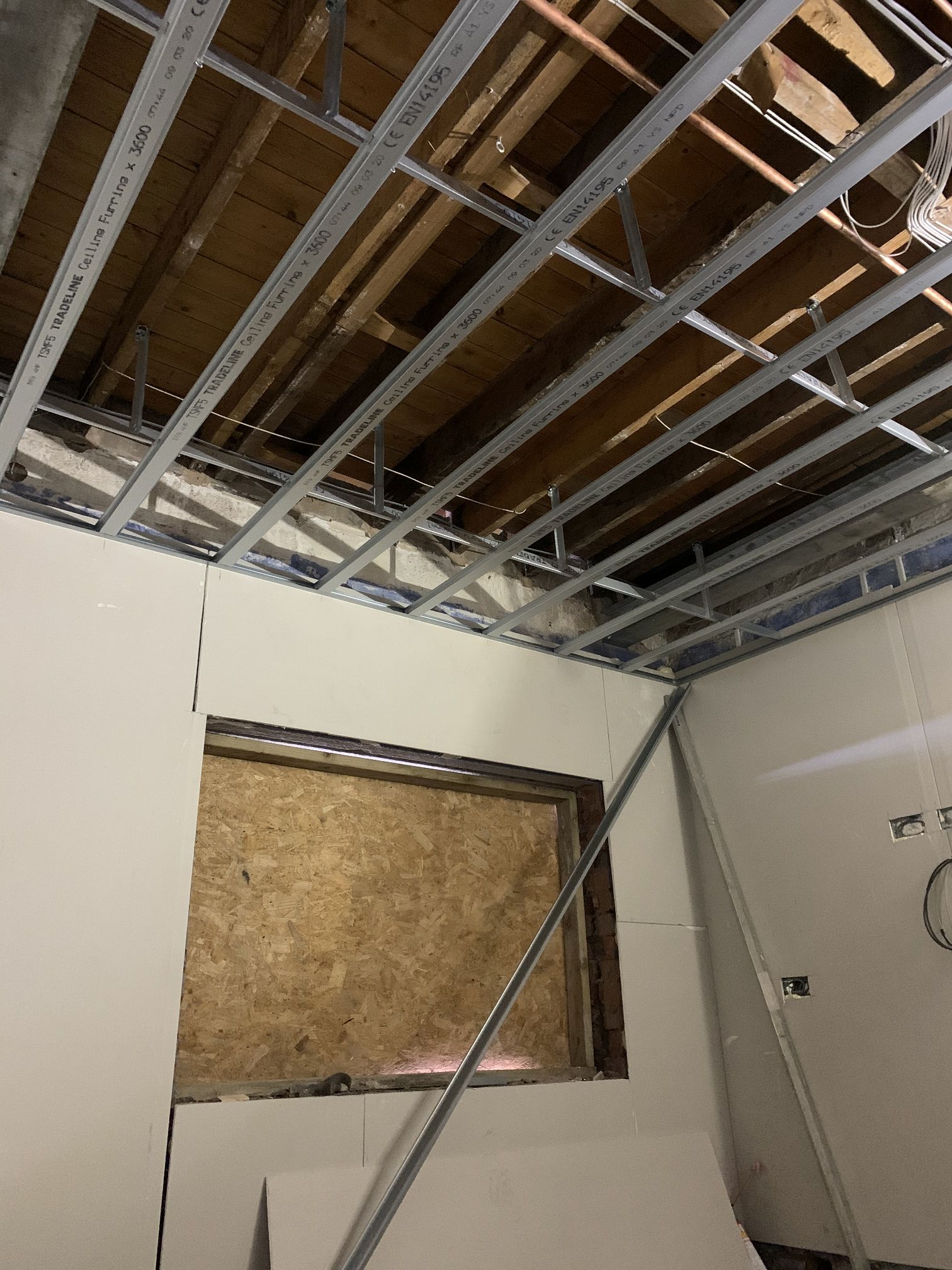 Metal Frame Ceiling (Blundellsands) - Roofing - DGR Building ...